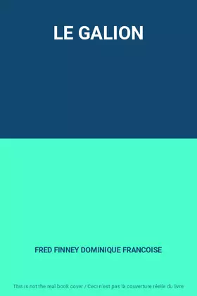 Couverture du produit · LE GALION