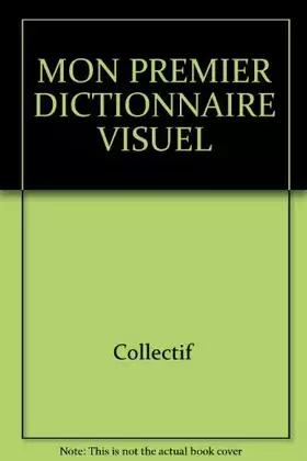 Couverture du produit · Mon premier dictionnaire visuel