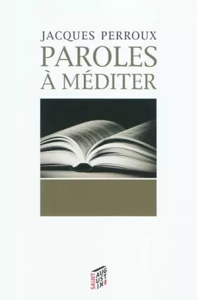 Couverture du produit · PAROLES A MEDITER