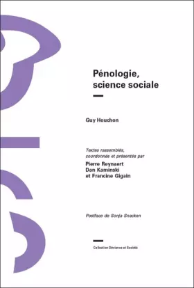 Couverture du produit · Penologie, science sociale
