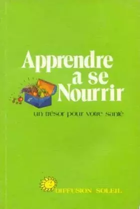 Couverture du produit · Apprendre a se nourrir