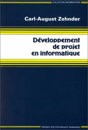 Couverture du produit · Développement de projets informatiques