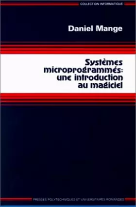 Couverture du produit · Syst.Microprogrammes