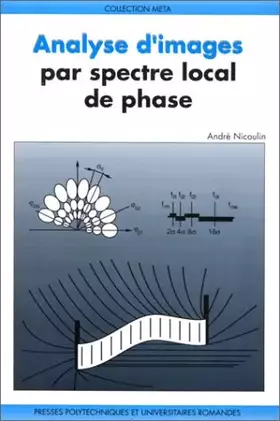 Couverture du produit · Analyse d'images par spectre local de phase