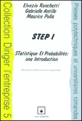 Couverture du produit · STEP 1 - statistique et probabilité: Une introduction