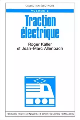 Couverture du produit · Traction électrique