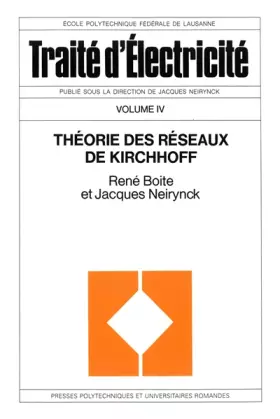Couverture du produit · Théorie des réseaux de Kirchhoff