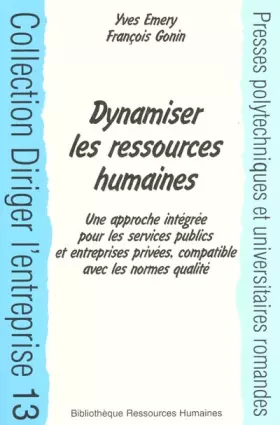 Couverture du produit · Dynamiser les ressources humaines.