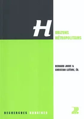 Couverture du produit · Horizons métropolitains