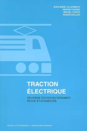 Couverture du produit · Traction électrique
