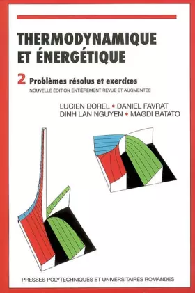 Couverture du produit · Thermodynamique et énergétique