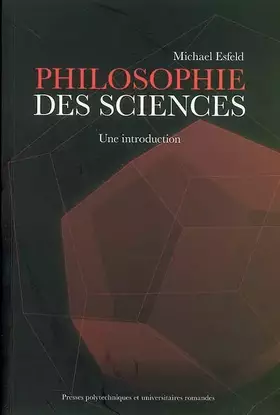 Couverture du produit · Philosophie des sciences: Une introduction
