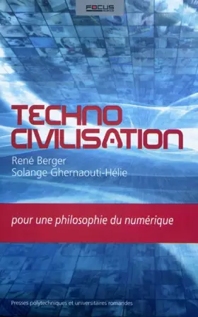 Couverture du produit · Techno civilisation - Pour une philosophie du numérique