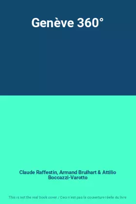 Couverture du produit · Genève 360°