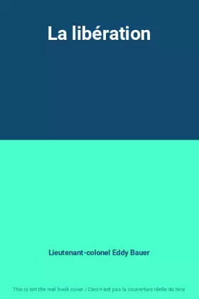 Couverture du produit · La libération