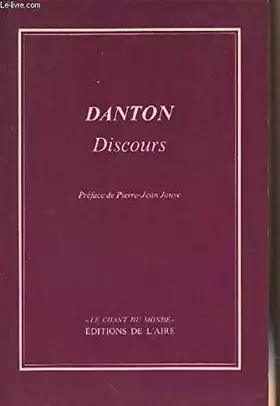Couverture du produit · Discours