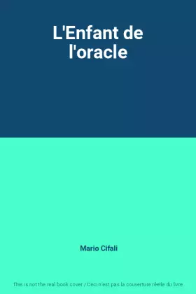 Couverture du produit · L'Enfant de l'oracle