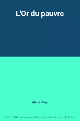 Couverture du produit · L'Or du pauvre