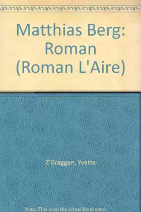 Couverture du produit · Matthias Berg