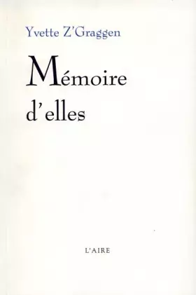 Couverture du produit · Mémoire d'elles
