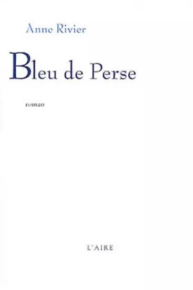 Couverture du produit · Bleu de Perse