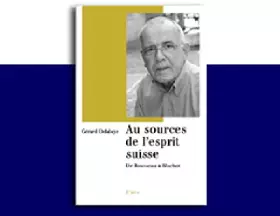 Couverture du produit · Aux sources de l esprit suisse