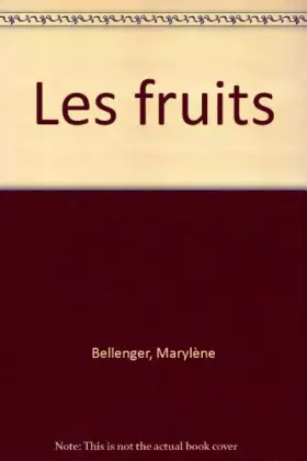 Couverture du produit · Les fruits