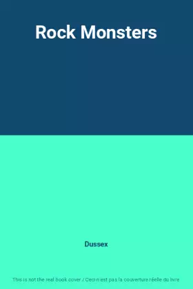 Couverture du produit · Rock Monsters