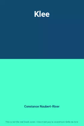 Couverture du produit · Klee