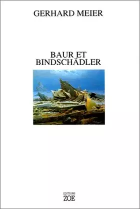 Couverture du produit · Baur und Bindschädler
