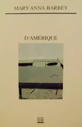 Couverture du produit · D'Amérique