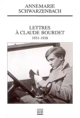 Couverture du produit · Lettres à Claude Bourdet : 1931-1938