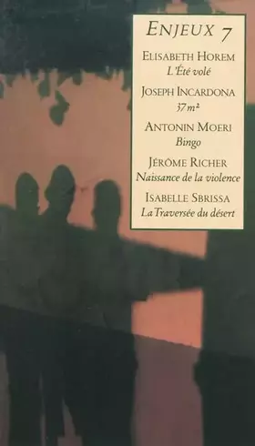 Couverture du produit · Enjeux 7