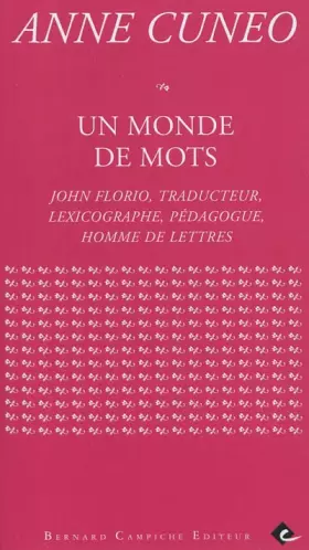 Couverture du produit · Un Monde de mots