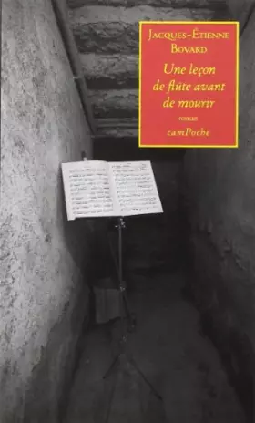 Couverture du produit · Une Une leçon de flûte avant de mourir