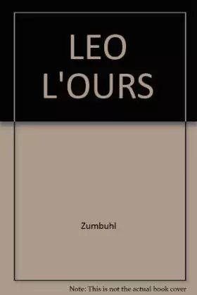 Couverture du produit · LEO L'OURS