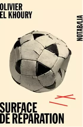 Couverture du produit · SURFACE DE RÉPARATION