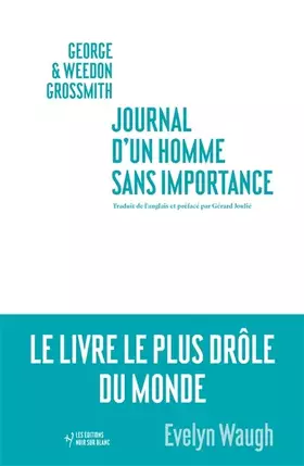 Couverture du produit · Journal d’un homme sans importance