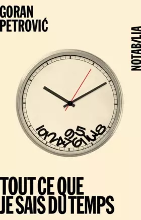 Couverture du produit · Tout ce que je sais du temps