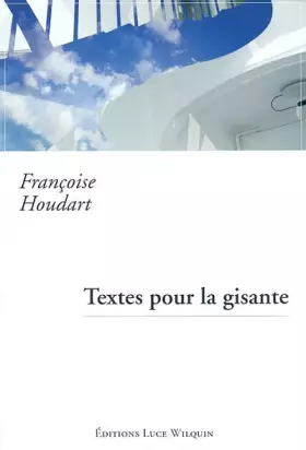 Couverture du produit · Textes pour la gisante