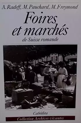 Couverture du produit · Foires et marchés en Suisse romande