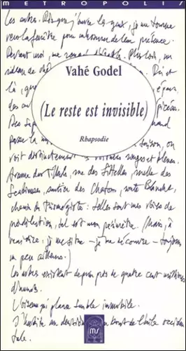 Couverture du produit · Le reste est invisible