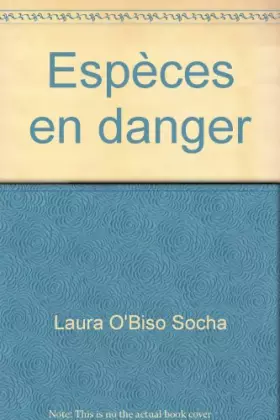 Couverture du produit · Espèces en danger