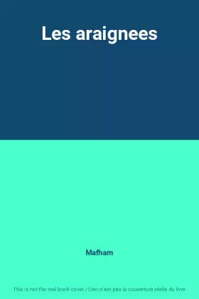 Couverture du produit · Les araignees