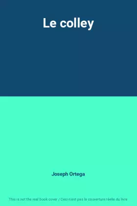 Couverture du produit · Le colley