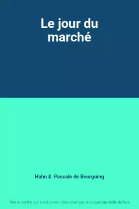 Couverture du produit · Le jour du marché