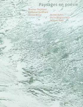 Couverture du produit · Paysages en poésie