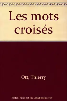 Couverture du produit · Les mots croisés