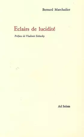Couverture du produit · Eclairs de lucidité