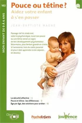 Couverture du produit · n°102 Pouce ou tétine ?